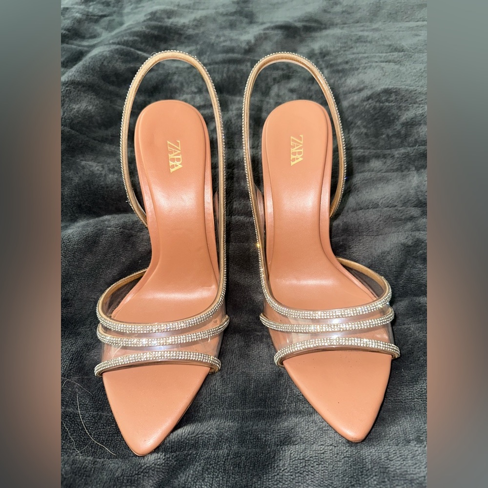 Zara Sparkle Heels